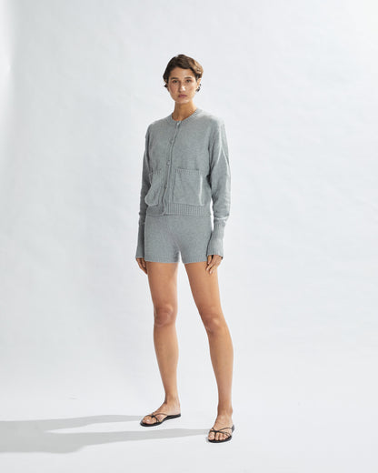 Drew Knit Cardigan Grey